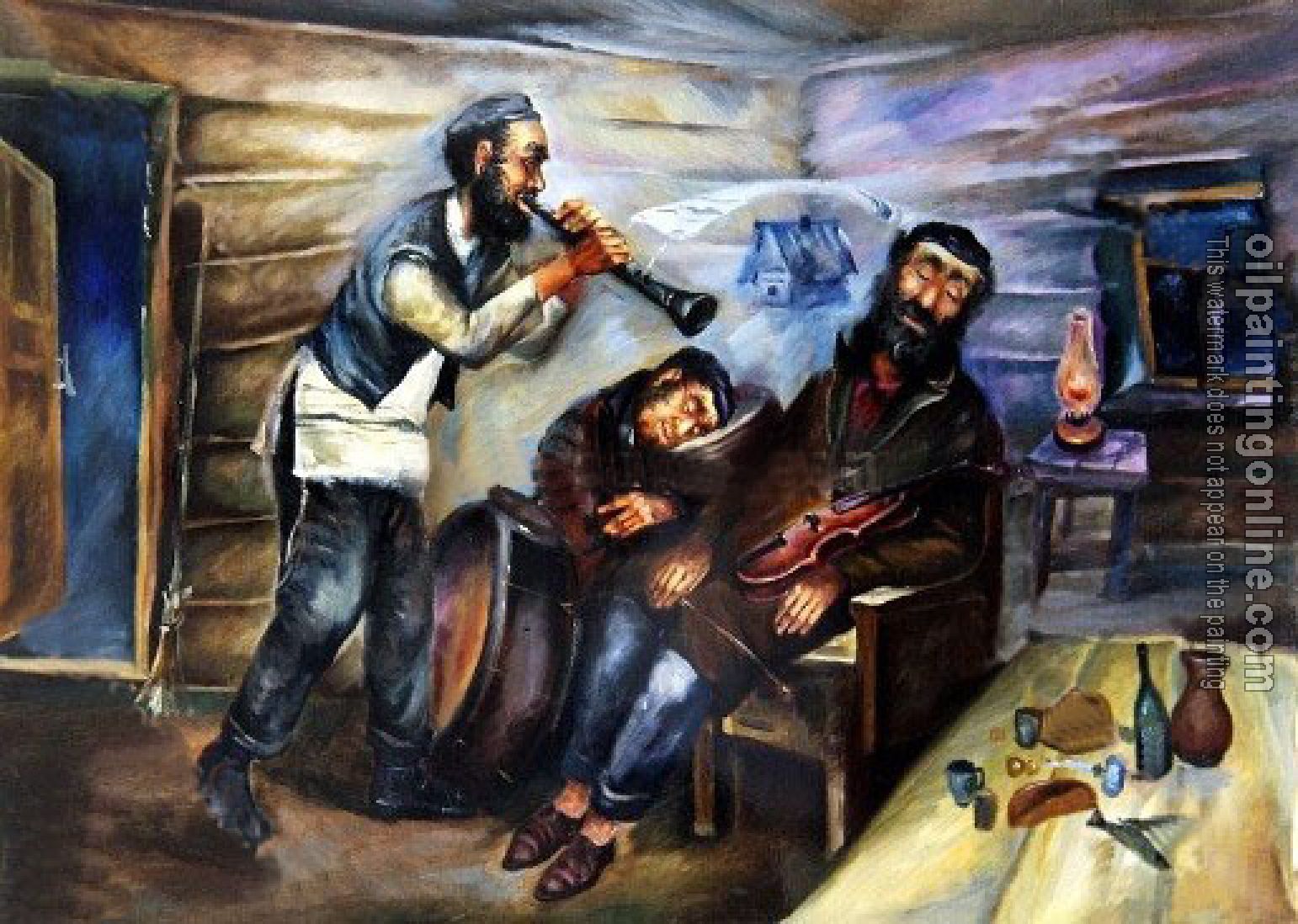 Oil Painting Reproduction - Jewish art